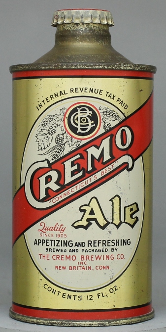 Cremo Ale Cone Top Can
