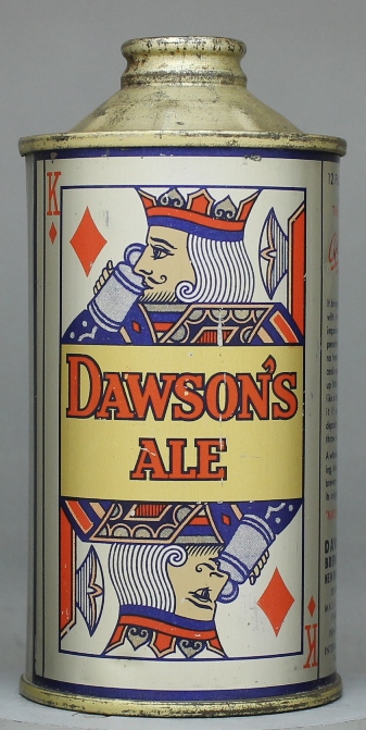 Dawson's Ale Cone Top Can