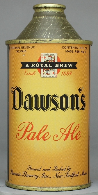 Dawson's Pale Ale Cone Top Can