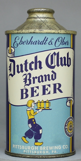 Dutch Club Brand Beer Cone Top Can