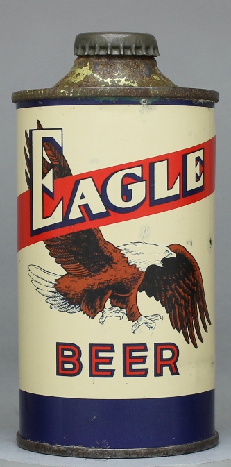 Eagle Beer Cone Top Can