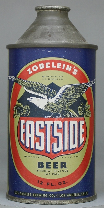 Eastside (zobelein's ) Beer Cone Top Can