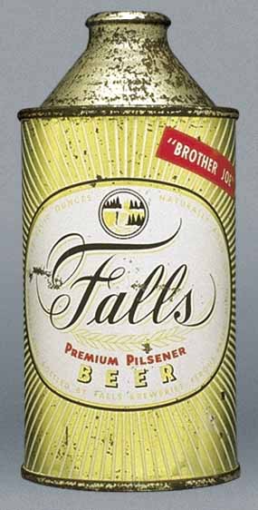 Falls Premium Pilsener Beer Cone Top Can