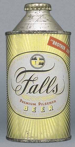 Falls Premium Pilsener Beer Cone Top Can