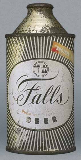 Falls Premium Pilsener Beer Cone Top Can