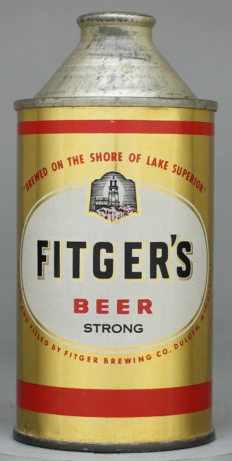 Fitger's Beer Cone Top Can