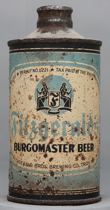 Fitzgerald's Burgomaster Beer Cone Top Can