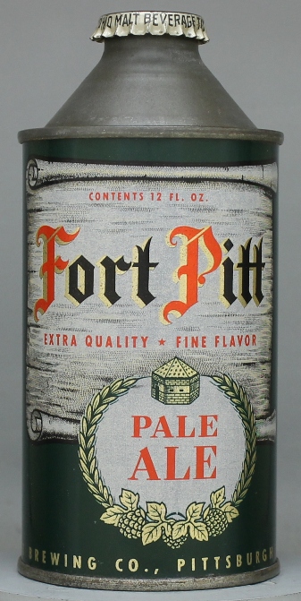 Fort Pitt Ale Cone Top Can