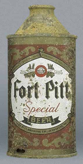 Fort Pitt Special Beer Cone Top Can