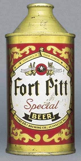Fort Pitt Special Beer Cone Top Can