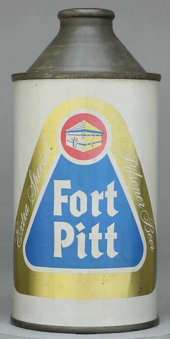 Fort Pitt Extra Special Pilsener Beer Cone Top Can