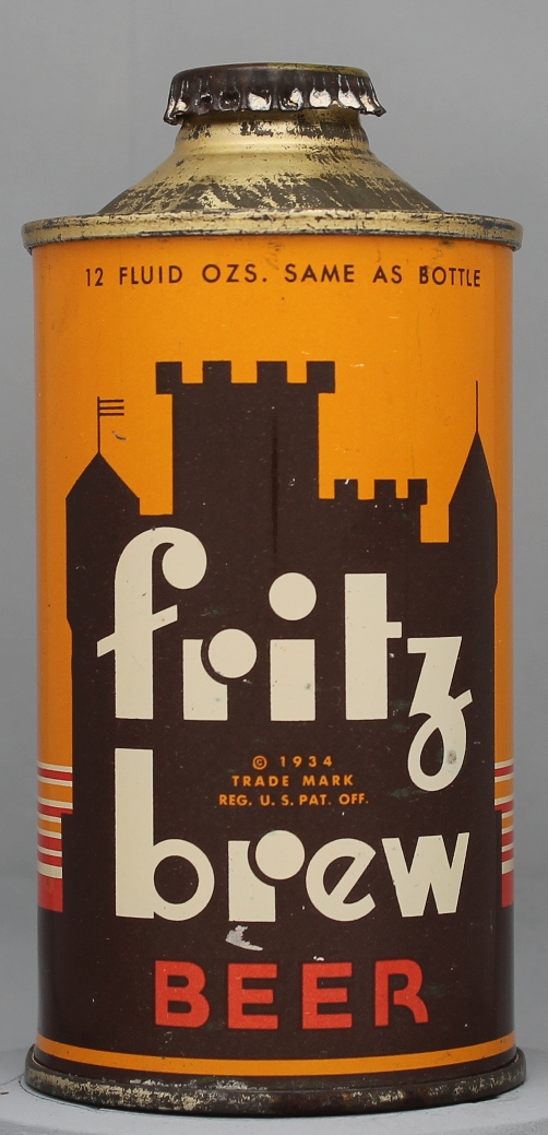 Fritz Brew Beer Cone Top Can