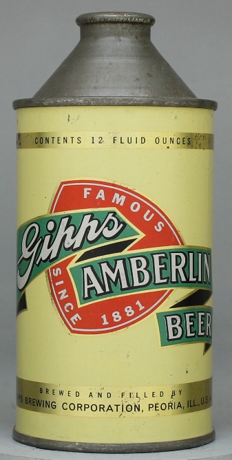 Gipps Amberlin Beer Cone Top Can