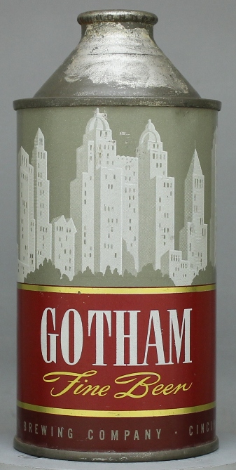 Gotham Fine Beer Cone Top Can