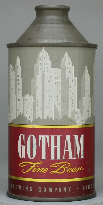 Gotham Fine Beer Cone Top Can