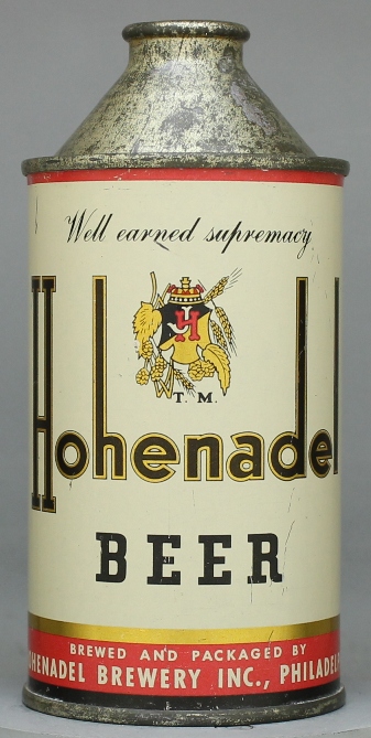 Hohenadel Beer Cone Top Can