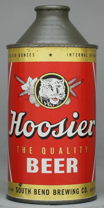 Hoosier Fine Quality Beer Cone Top Can