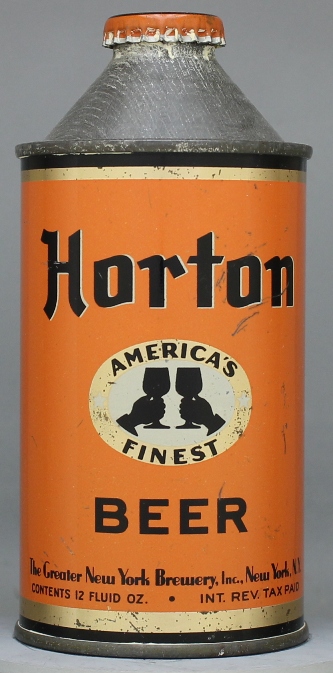Horton Beer Cone Top Can