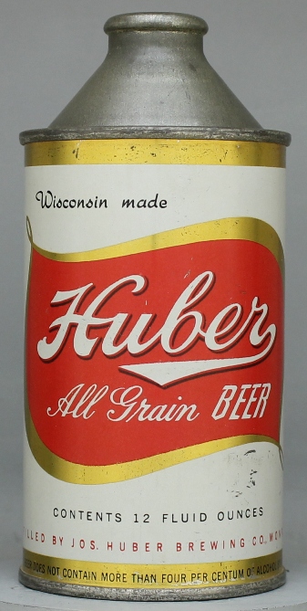 Huber All Grain Beer Cone Top Can
