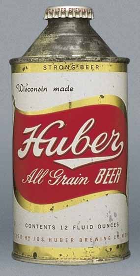 Huber All Grain Beer Cone Top Can