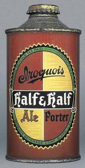 Iroquois Half&half Cone Top Can