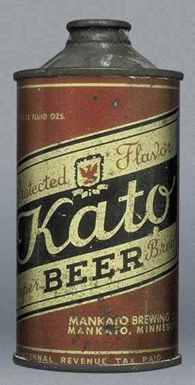 Kato Super Brew Beer Cone Top Can