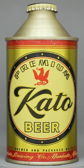 Kato Premium Beer Cone Top Can