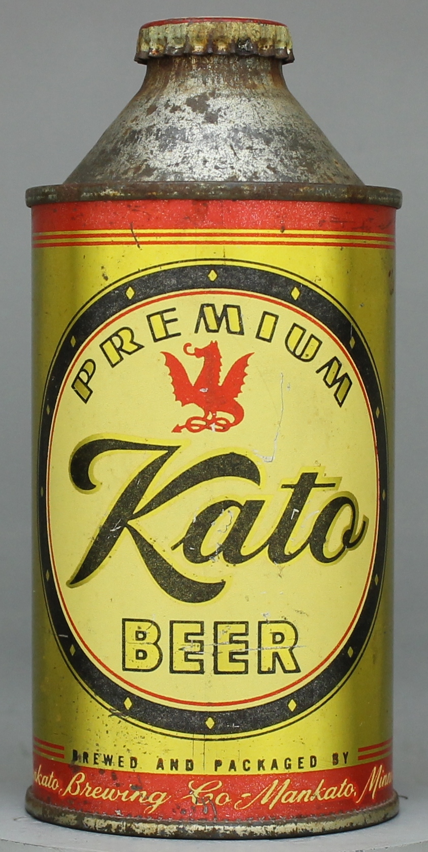 Kato Premium Beer Cone Top Can