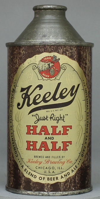 Keeley Half&half Cone Top Can