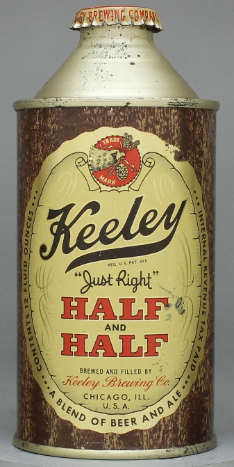 Keeley Half&half Cone Top Can