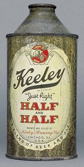 Keeley Half&half Cone Top Can