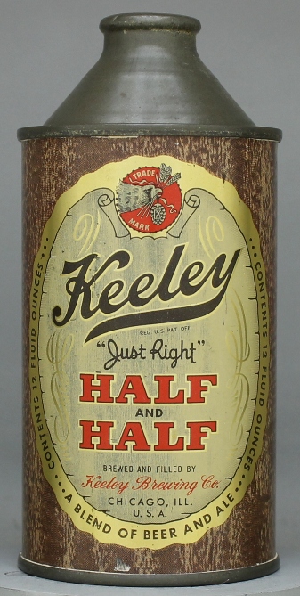 Keeley Half&half Cone Top Can