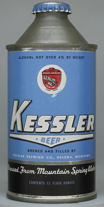 Kessler Beer Cone Top Can