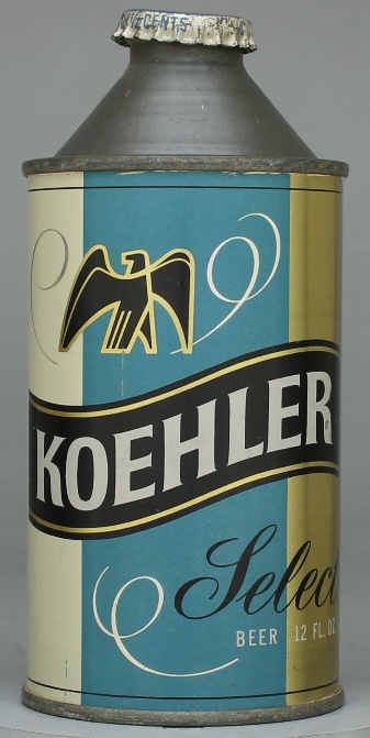 Koehler Select Beer Cone Top Can