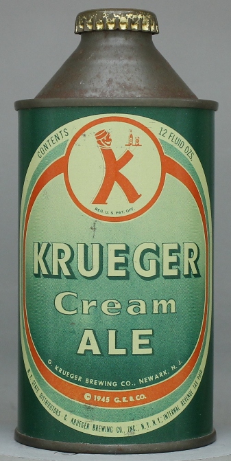 Krueger Cream Ale Cone Top Can