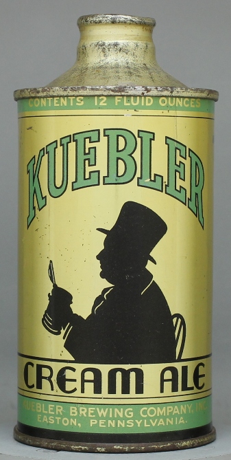 Kuebler Cream Ale Cone Top Can