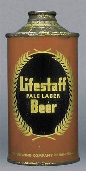 Lifestaff Pale Lager Beer Cone Top Can