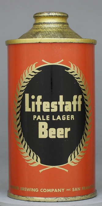 Lifestaff Pale Lager Beer Cone Top Can