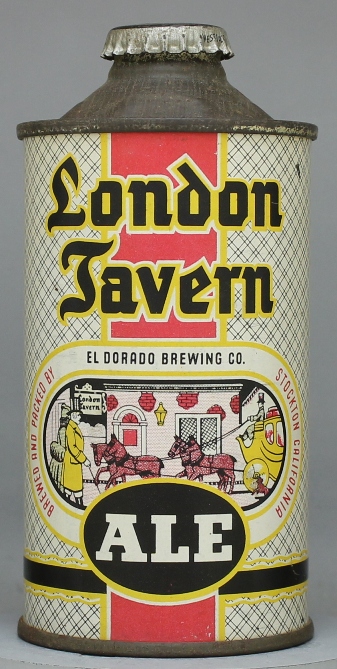 London Tavern Ale Cone Top Can