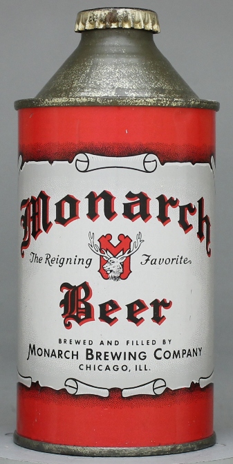 Monarch Beer Cone Top Can