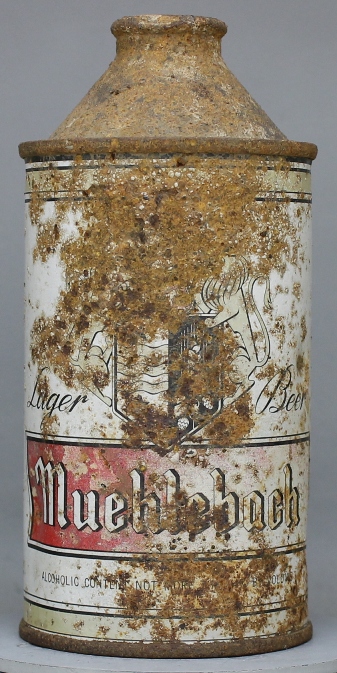 Muehlebach Lager Beer Cone Top Can