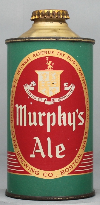 Murphy's Ale Cone Top Can