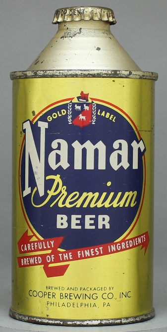 Namar Premium Beer Cone Top Can