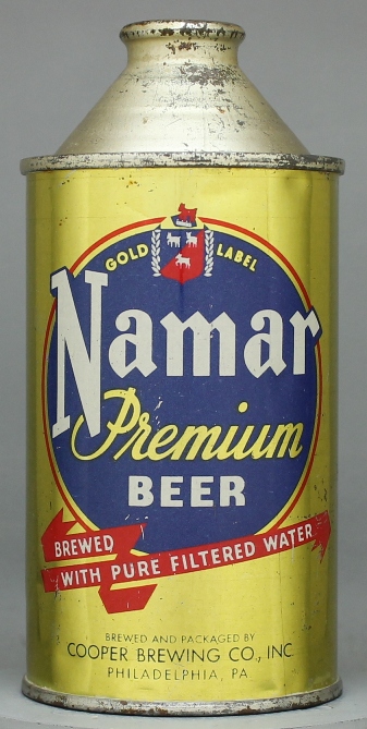 Namar Premium Beer Cone Top Can