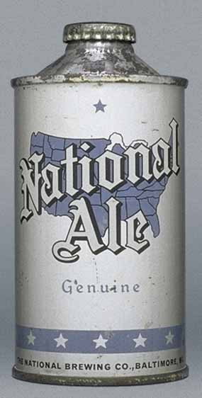 National Genuine Ale Cone Top Can