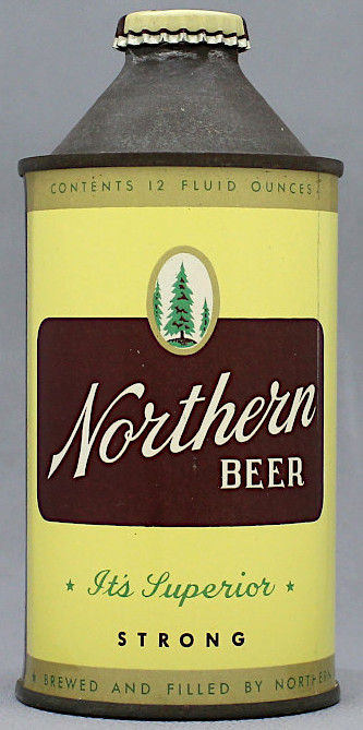 Northern Beer Cone Top Can