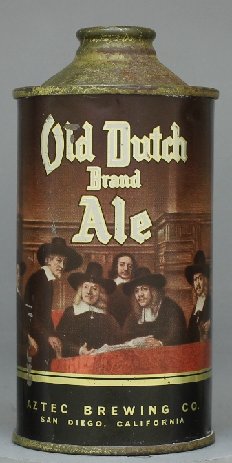 Old Dutch Brand Ale Cone Top Can