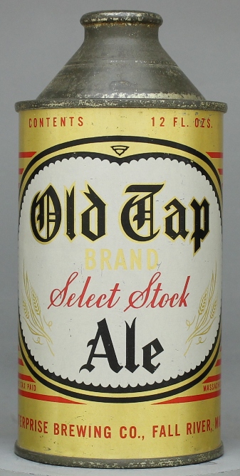 Old Tap Brand Select Stock Ale Cone Top Can