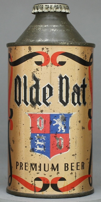 Olde Vat Premium Beer Cone Top Can