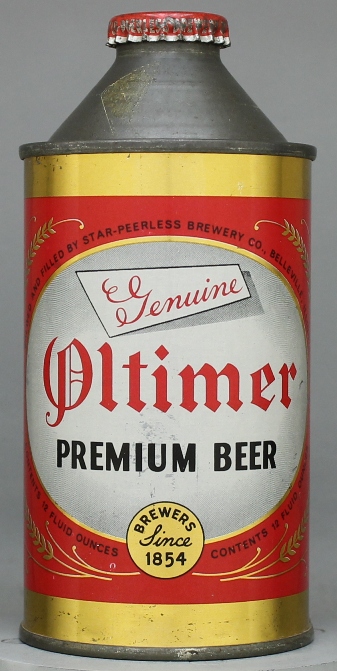 Oltimer Genuine Premium Beer Cone Top Can
